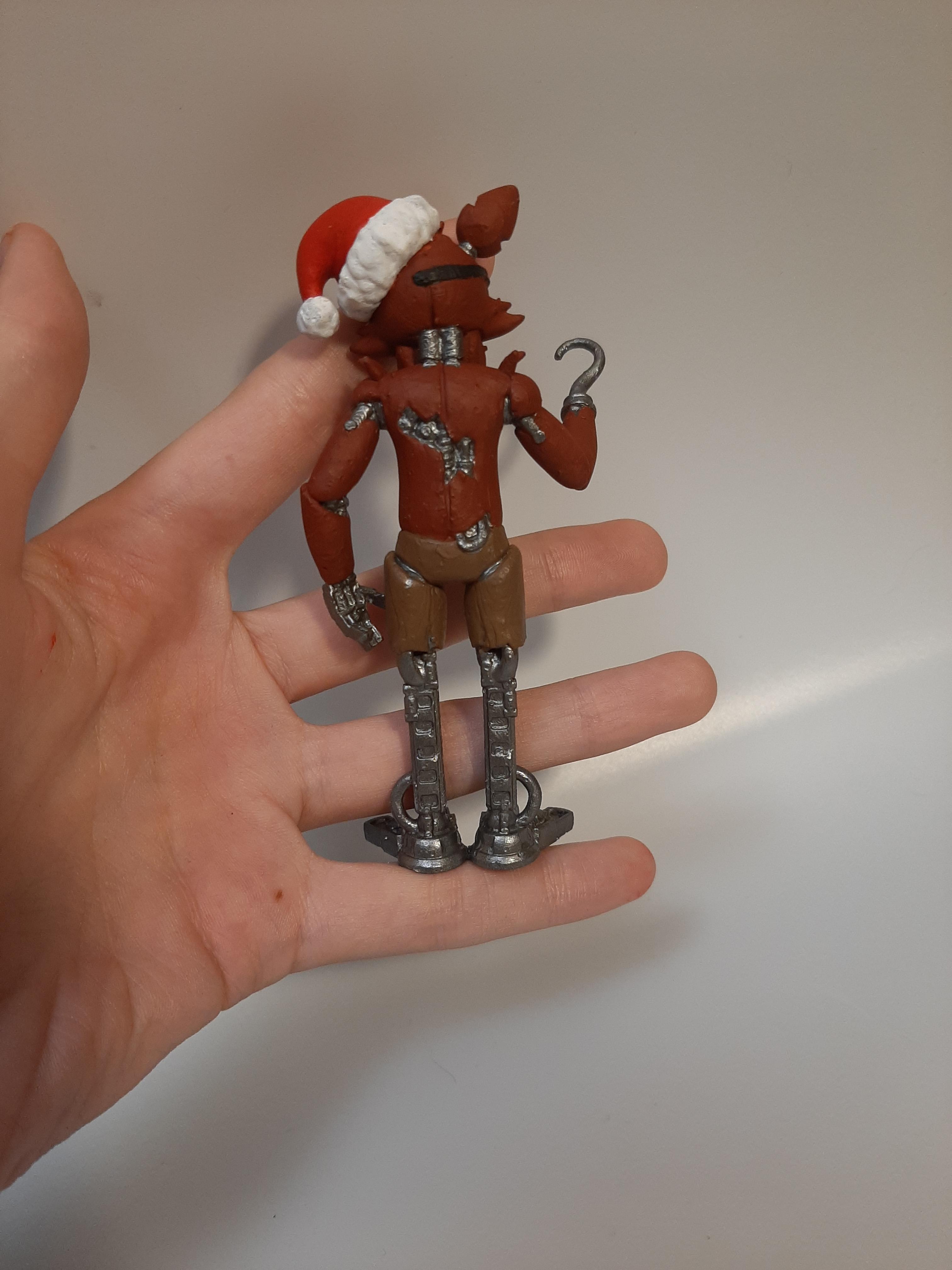 Foxy Christmas - FNAF - Fan Art 3d model