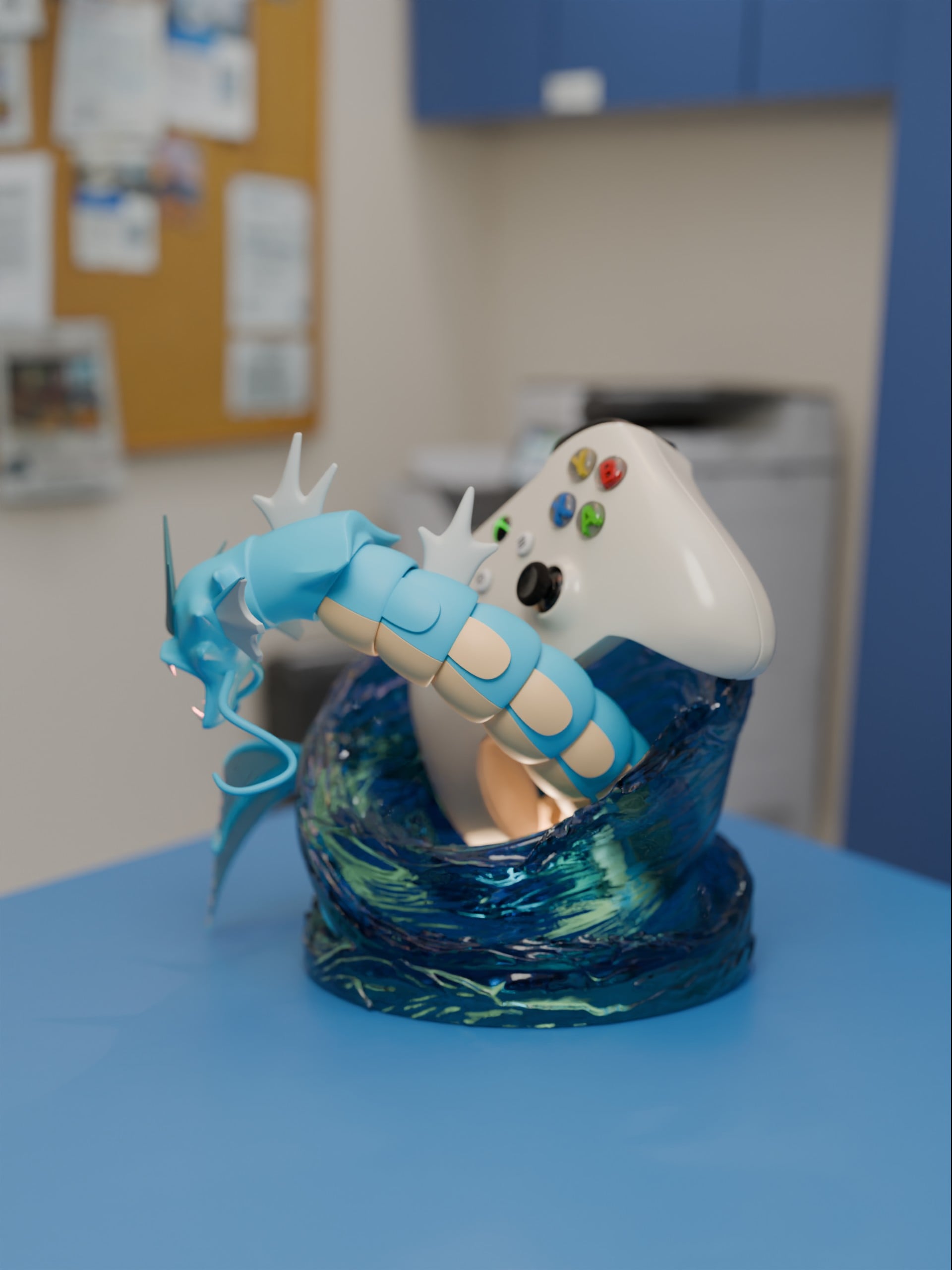 Gyarados Controller Stand 3d model