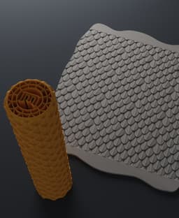 DnD Texture Rollers – Scales and armor 3d model
