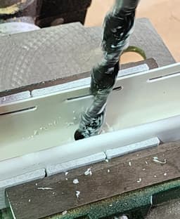 LED Pixel Drill Press Jig - J Channel - Rinse and Repeat! - 3d model