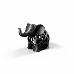 VORONOI ELEPHANT / HOMEDECOR / MODERN DECOR / GOTHIC DECOR / SCULPTURE 3d model