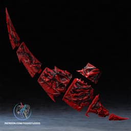Carnage Blade 3D Printer STL File 3d model