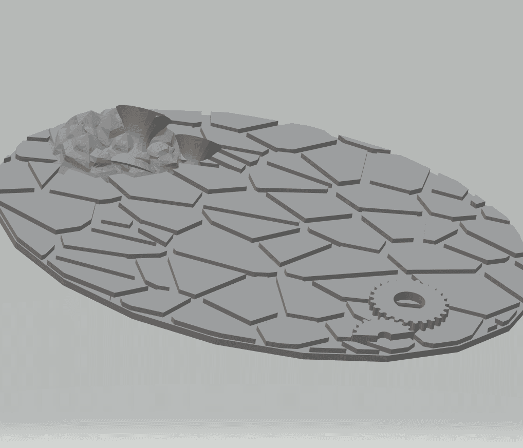 FHW: Display plate 5 110x150 3d model
