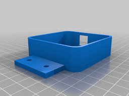 Blink XT2 Sync Module Bracket with or without screws 3d model