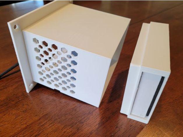 3d printer enclosure fan hepa filter 3d model