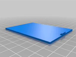 3d printer enclosure fan hepa filter 3d model