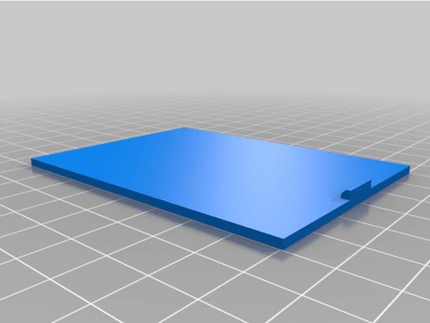 3d printer enclosure fan hepa filter 3d model