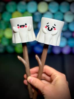Ghost Mallows 3d model