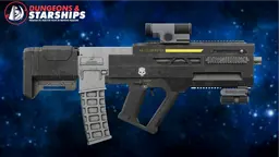 AR-23 Liberator Reloaded - Helldivers 2 3d model