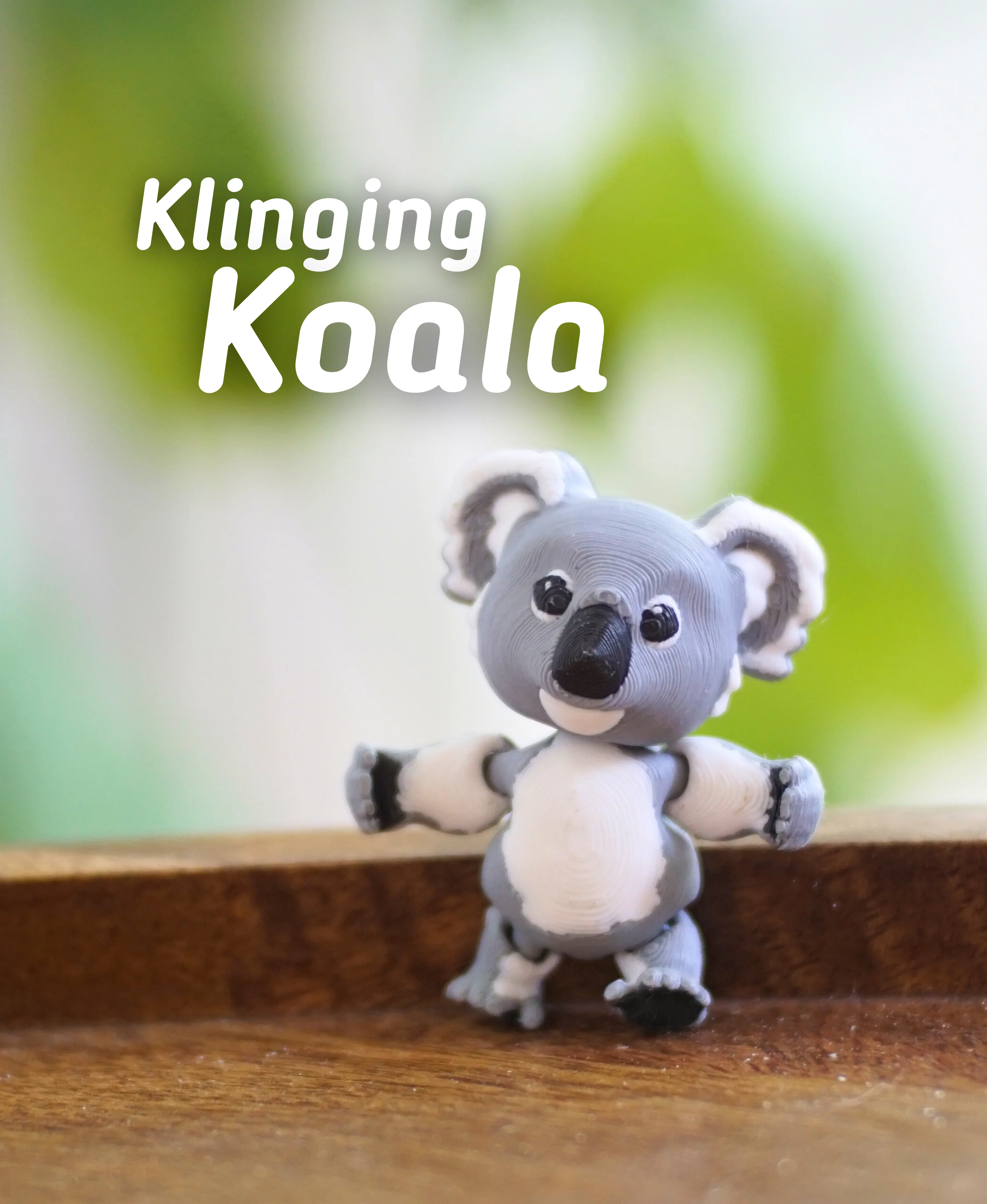 Klinging Koala - Articulated Fidget Koala - Ludo Flexy 3d model