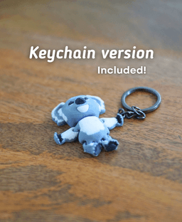Klinging Koala - Articulated Fidget Koala - Ludo Flexy 3d model