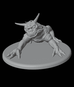 Terror Dog Miniature 3d model
