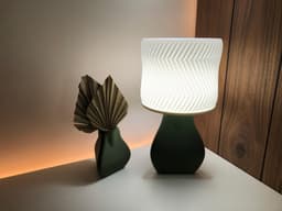 LAMP TRITOR / DESIGNER LAMP / PRINTABLE SHADES (VASEMODE) 3d model