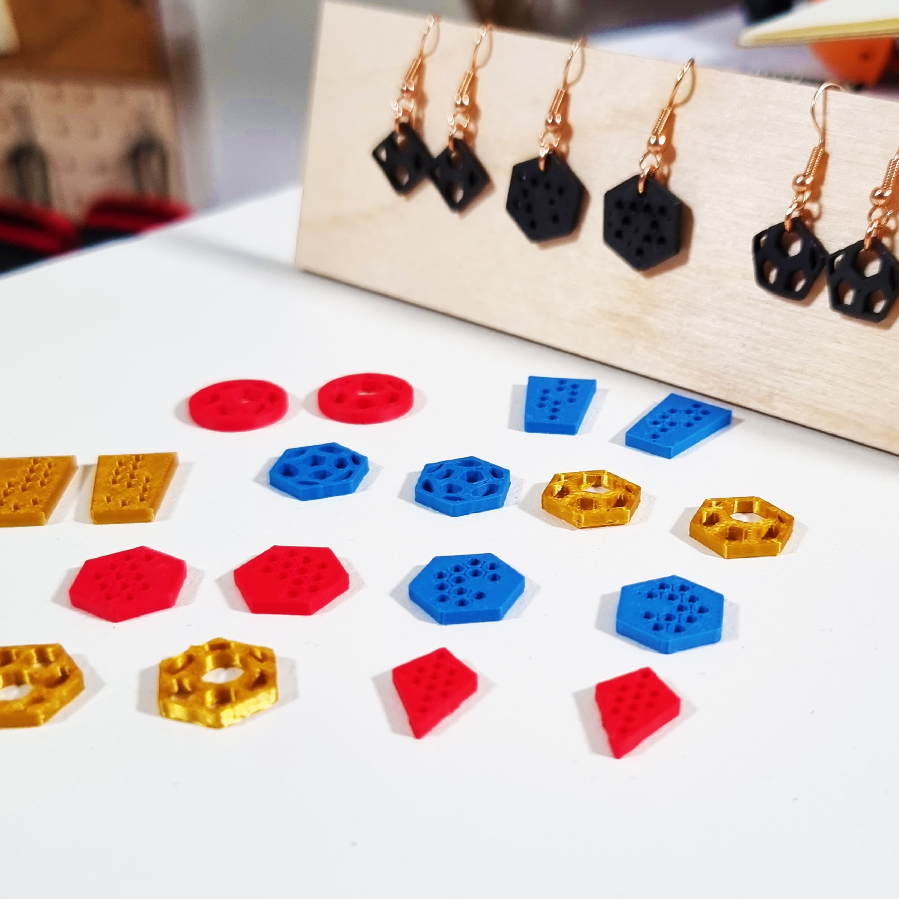 ShapeMuse Earings 3d model