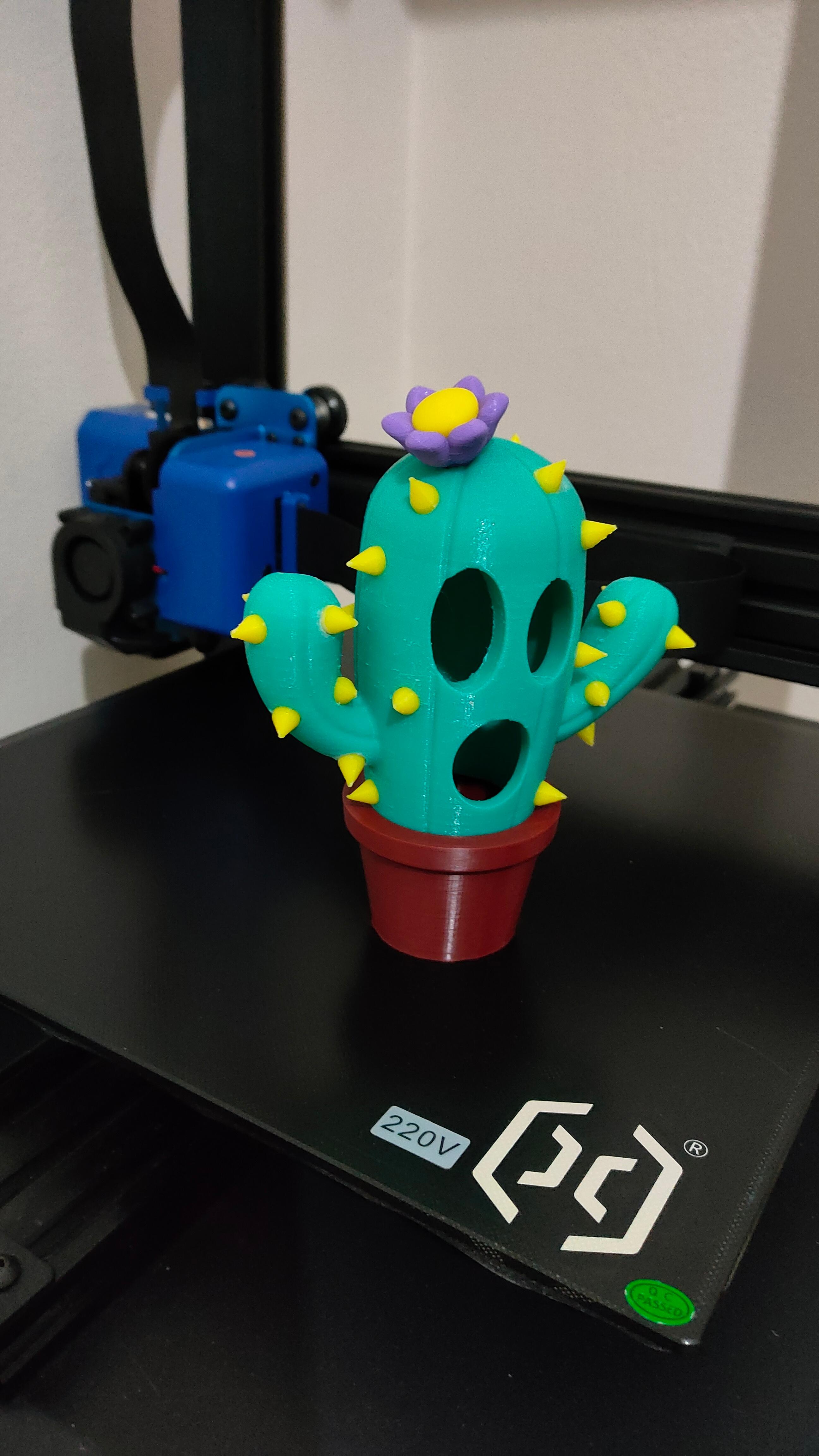 Cactus Monster 3d model