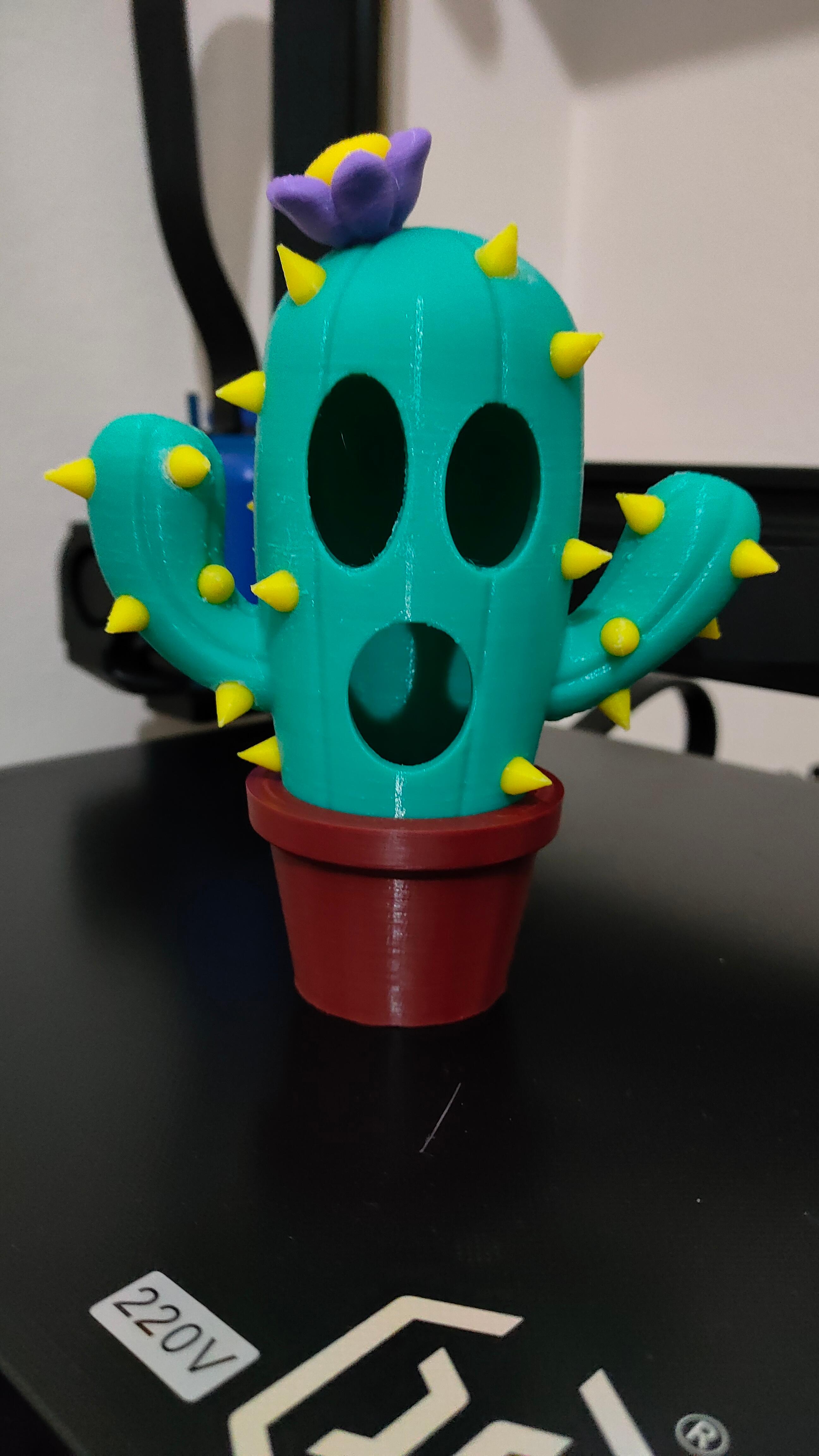 Cactus Monster 3d model