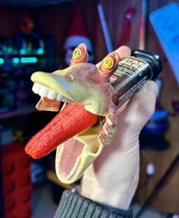 Jar Jar Binks Display Tongue (Replacement Monster Mouth Candy Tongue) 3d model