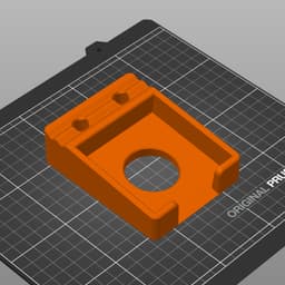 Minimalist Dual Pen Post-It Holder 3d model