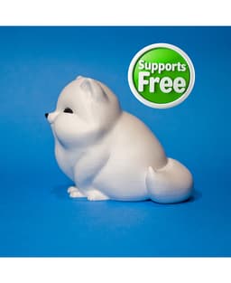 Baby Artic Fox 3d model