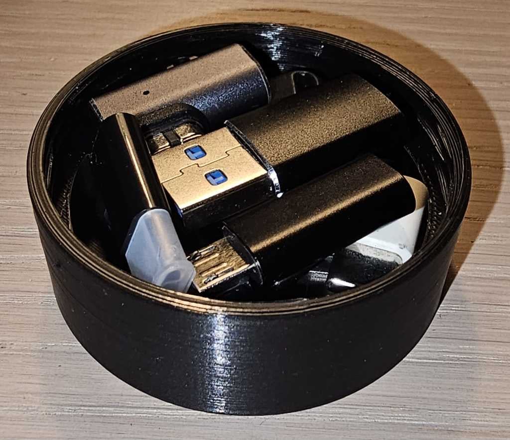 Secure Charging and Storage Solution for Oura Ring 3d model