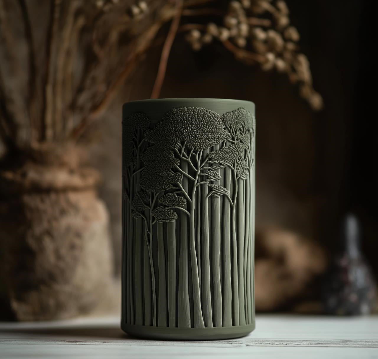 Forest Vase for Stunning Nature-Inspired Boho Decor 3d model