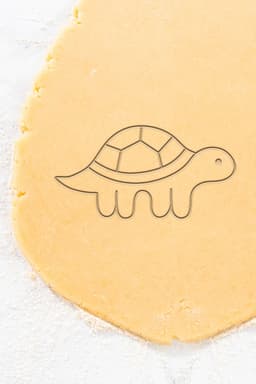 Turtle Cookie Cutter, Biscuit Cutter 3d model