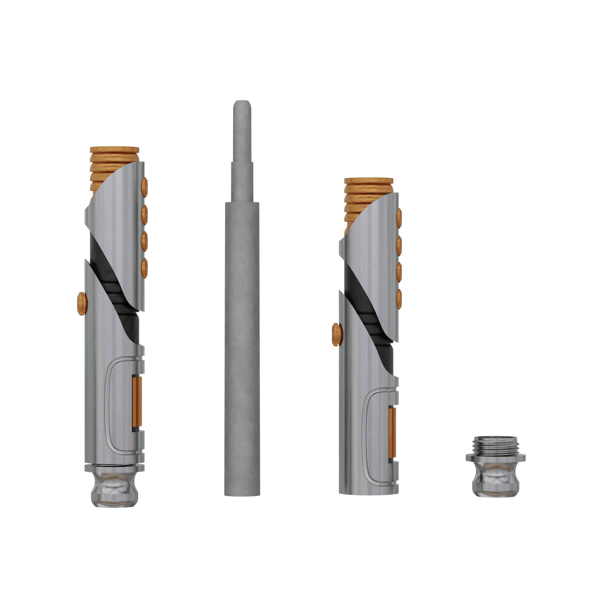 Print in Place Jedi Lightsaber Concept 14 3d model