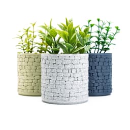 Stone Wall Planter Round 3d model