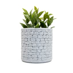 Stone Wall Planter Round 3d model