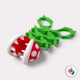 Piranha Plant- Extendable Scissors 3d model