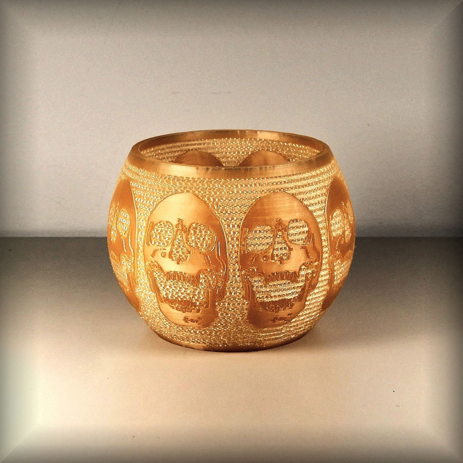 Skulls Infill Bowl 3d model