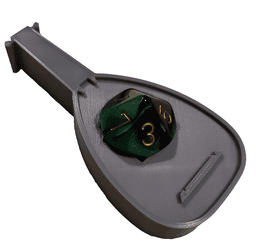 Lute Bardic Inspiration Token 3d model