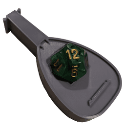 Lute Bardic Inspiration Token 3d model