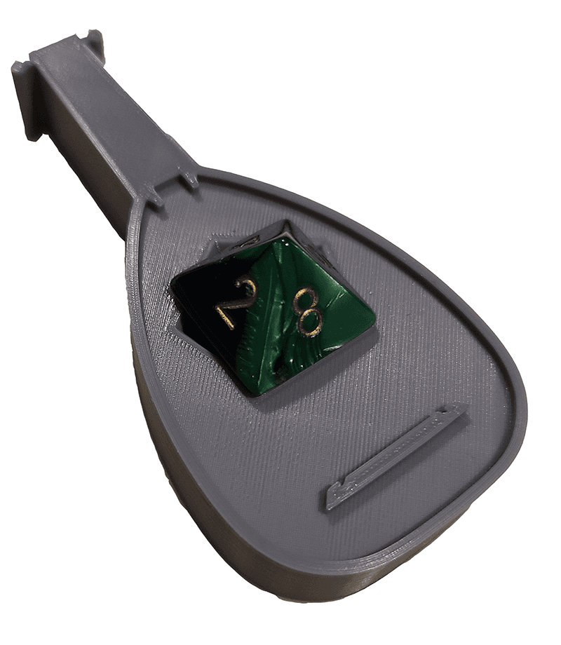 Lute Bardic Inspiration Token 3d model