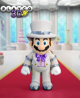 Wedding Mario (Bowser) 3d model
