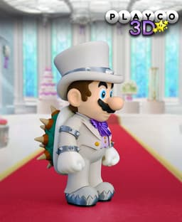 Wedding Mario (Bowser) 3d model