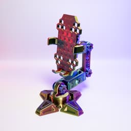 RoboArm Desk Phone Holder 3d model