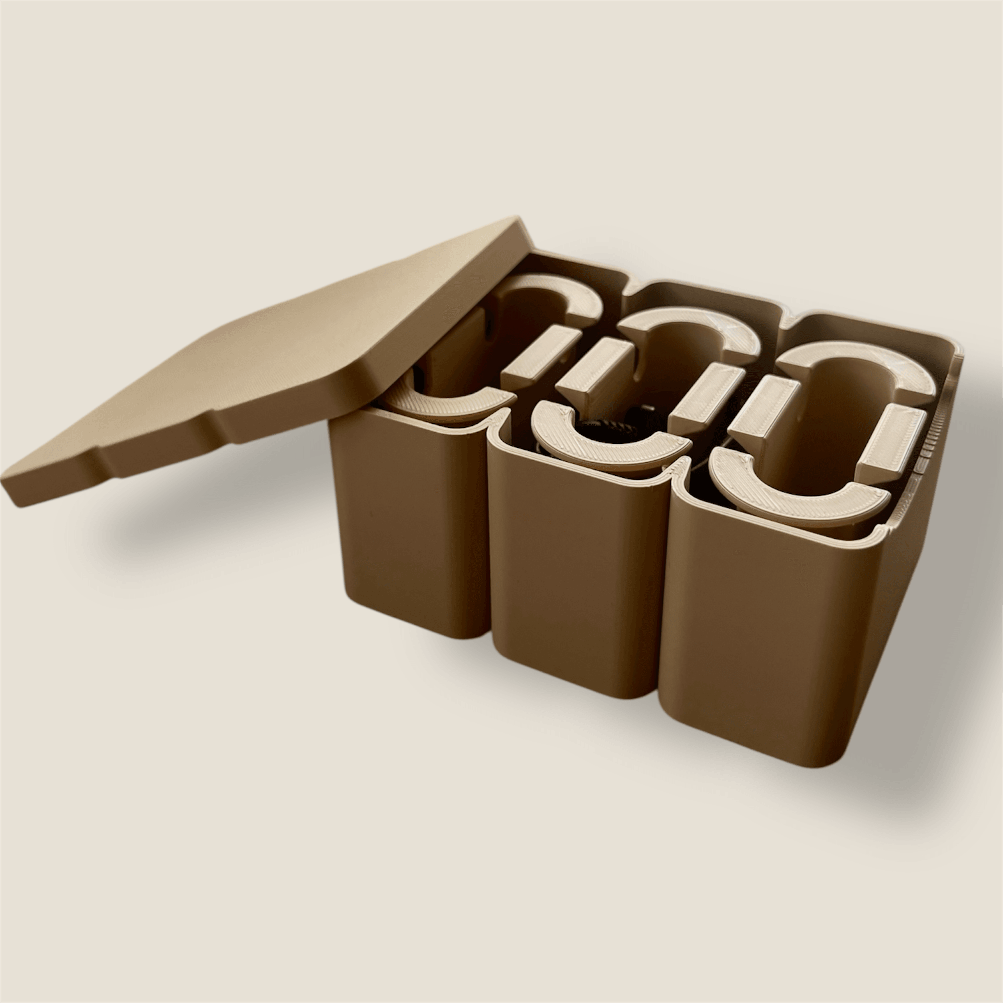 USB Organizer Box with Lid-Travel Tech Storage 3d model