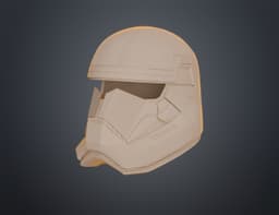 Sith Trooper's Helmet - Star Wars 3d model