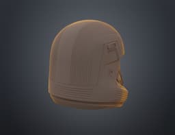 Sith Trooper's Helmet - Star Wars 3d model