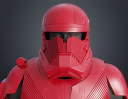 Sith Trooper's Helmet - Star Wars 3d model
