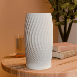 Flow Curve Lamp 3d model