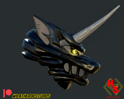 Zen Aku Mask 3d model