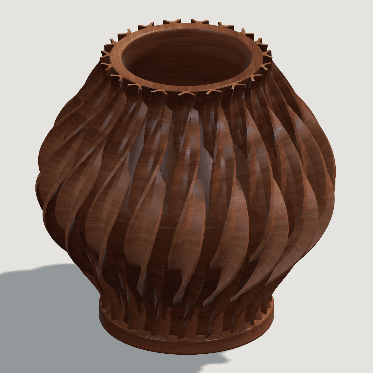 V 3. Flower vase 3d model