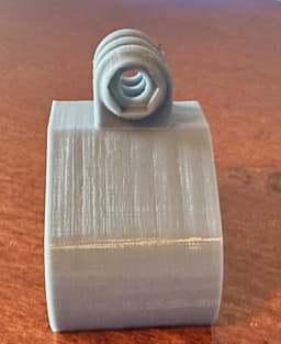 Trumpet GoPro Mount - Made for YTR200ADII 3d model