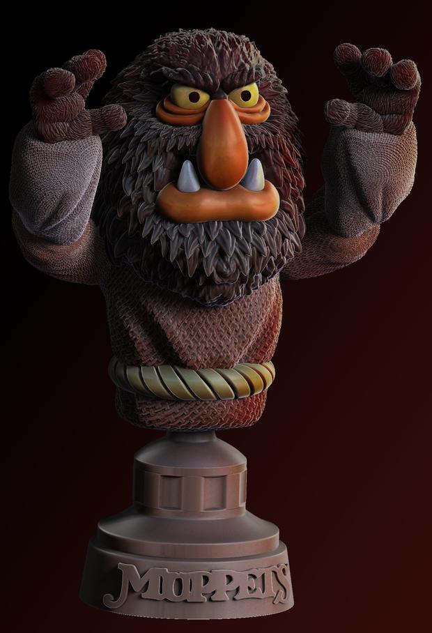 Sweetums from Muppets 3d model