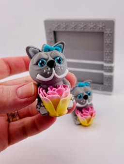 Mother's Day Roseables Cat 3d model