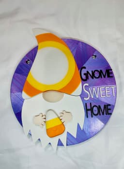 Magnetic Candy Corn Hat Gnome For Modular Sign 3d model