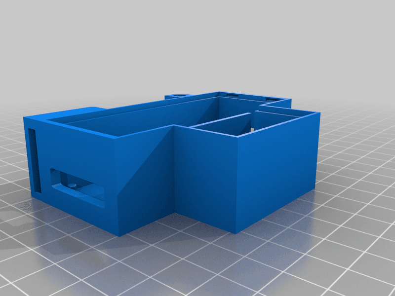PZEM-004T-V3 ESP8266 Din Rail Case 3d model