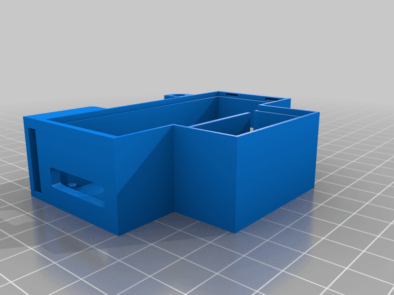 PZEM-004T-V3 ESP8266 Din Rail Case 3d model